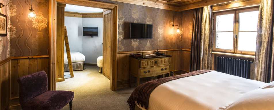 Bedroom, Chalet Ambre - La Mourra